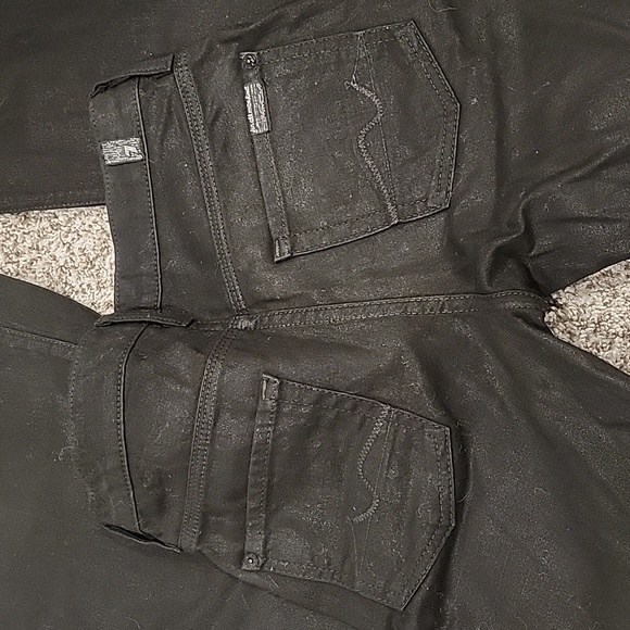 7FAMK Sevens Black Jeans - Picture 4 of 5